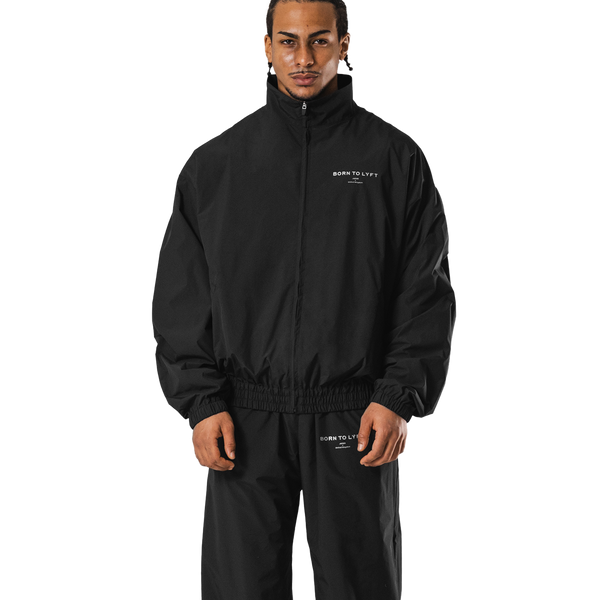 BTL Logo Nylon Jacket - Black – LÝFT