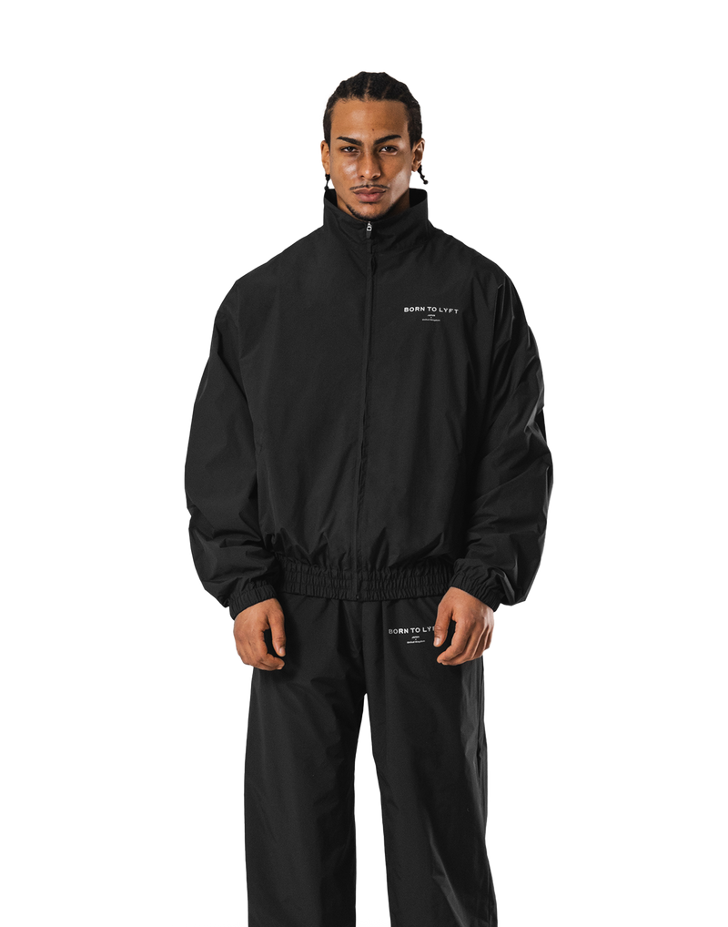 LYFT ブラック ナイロンジャケット L BTL Logo Nylon Jacket - Black – LÝFT