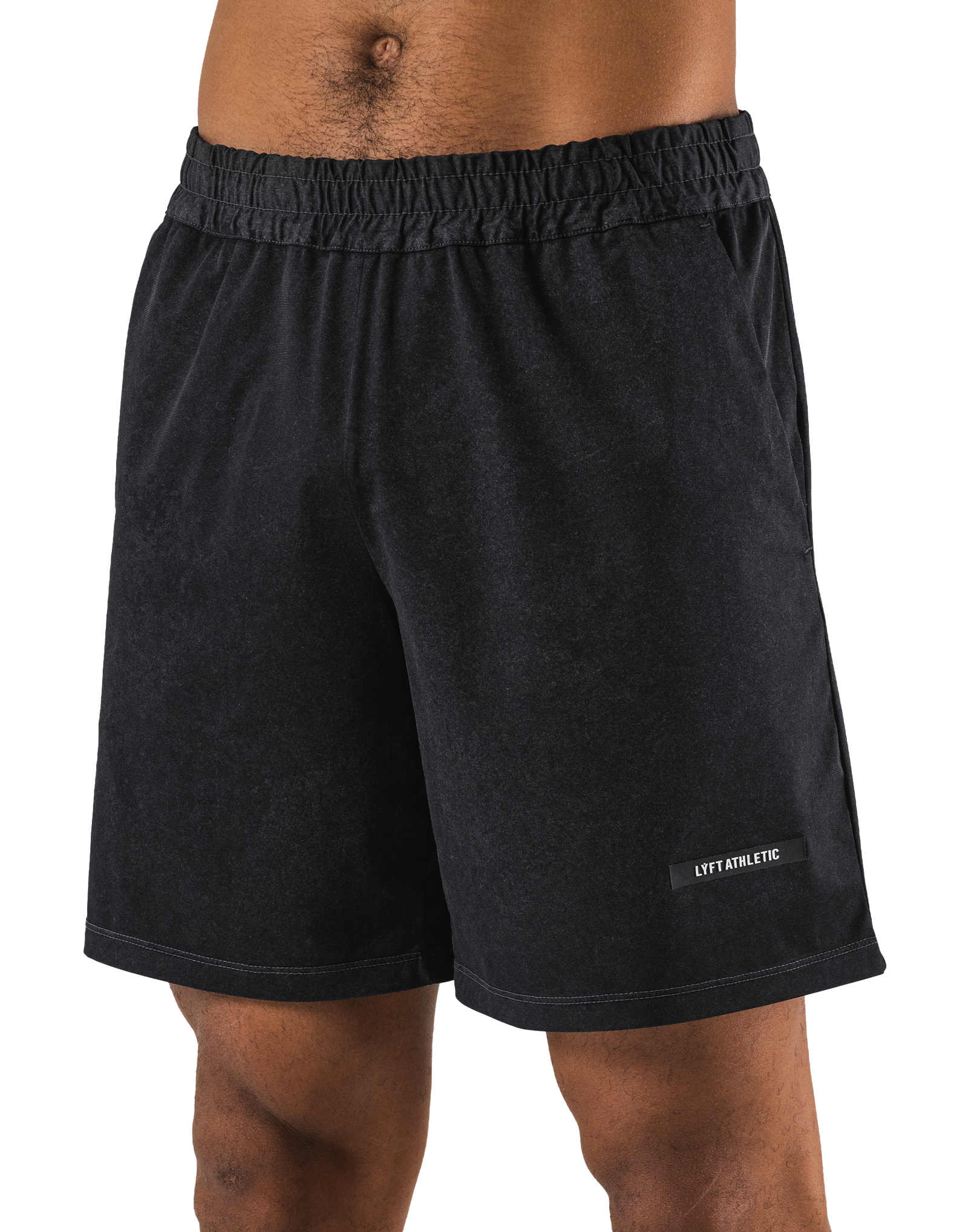 Stretch Nylon Wappen Vintage Shorts - Black – LÝFT