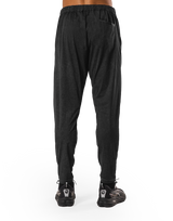 Stretch Nylon Wappen Vintage Long Pants - Black