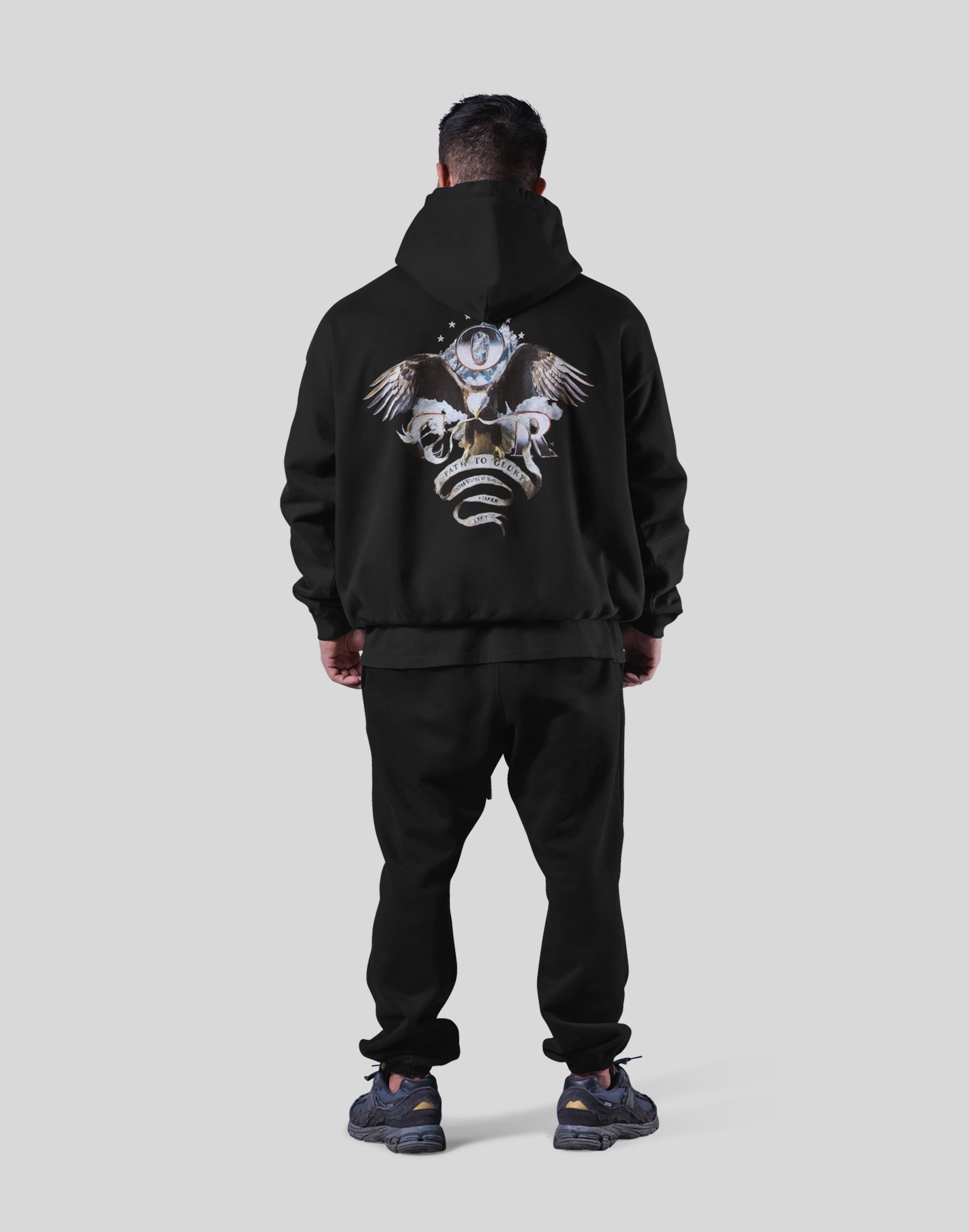 LYFT × COR スウェットパーカー S LÝFT × COR Limited Graphic Sweat Hoodie - Black