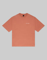LÝFT CLUB Logo Big T-Shirt - Coral