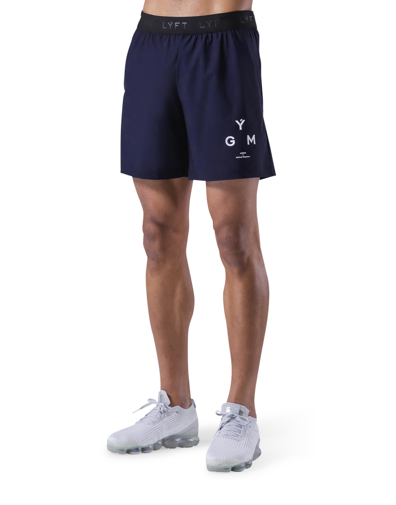 GÝM Stretch Shorts - Navy