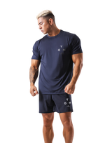 GÝM Stretch Standard T-Shirt - Navy