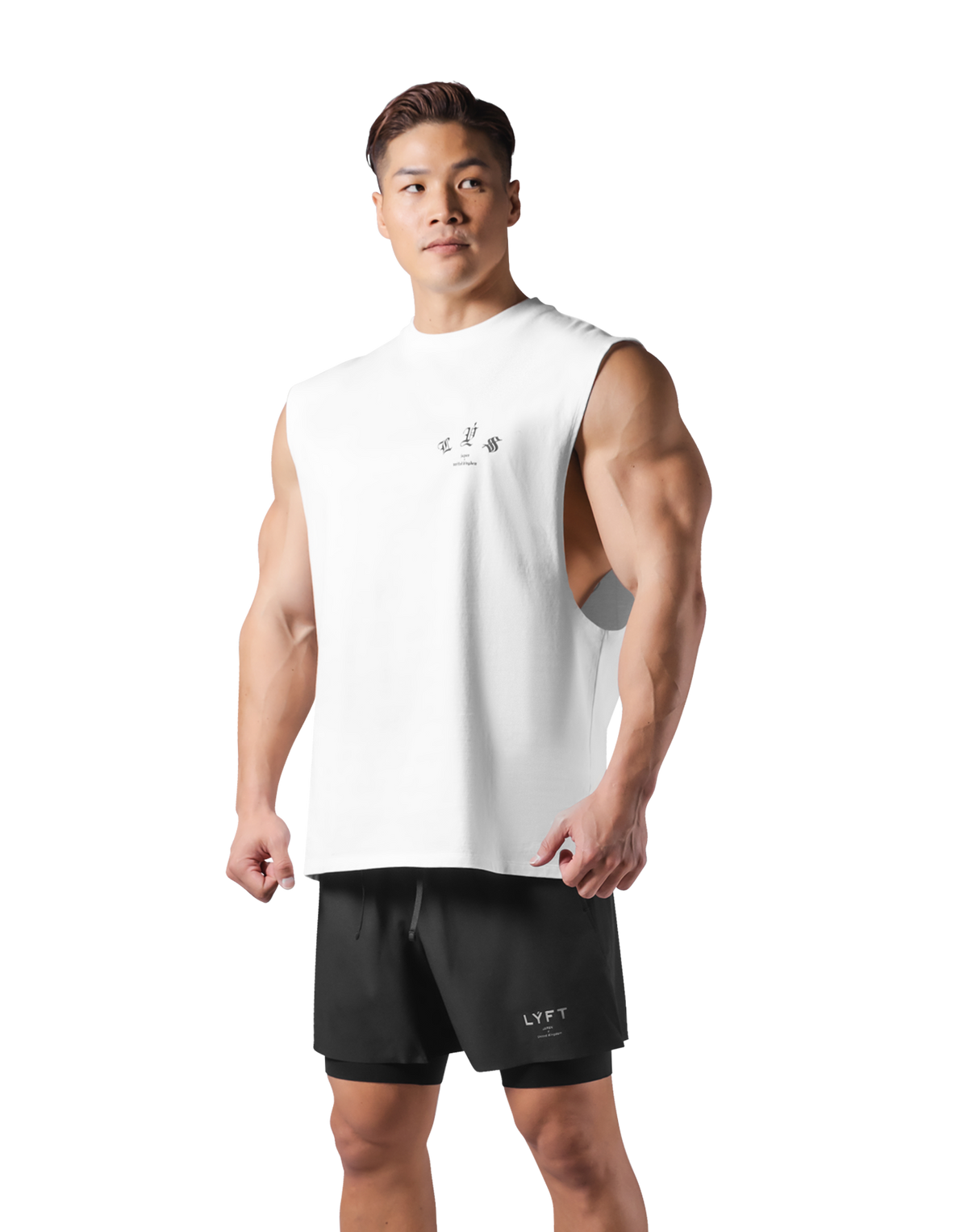 Old English No Sleeve - White