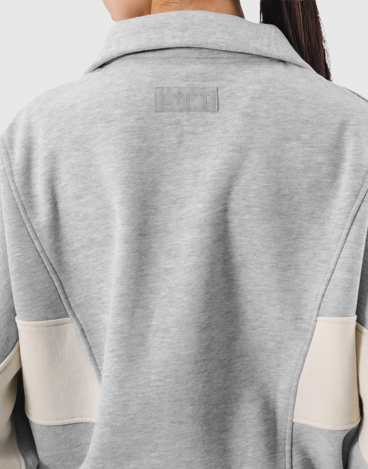 Loose Fit Zip Up Sweat Jacket 2 - Grey