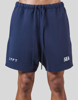 LÝFT × WIND AND SEA Sweat Shorts - Navy