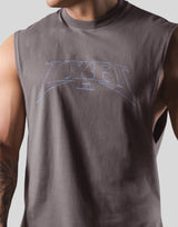 Metal logo No sleeve - D.Grey