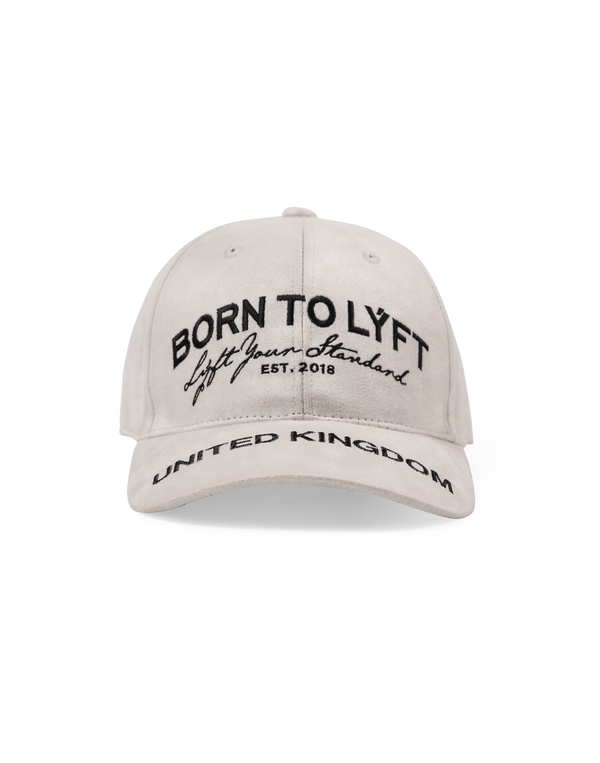 Born To LÝFT Suede Cap - Ivory