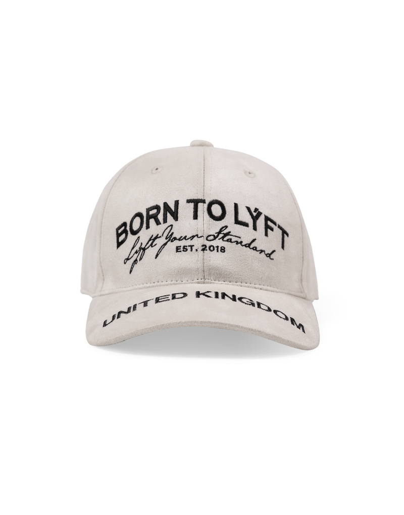 Born To LÝFT Suede Cap - Ivory