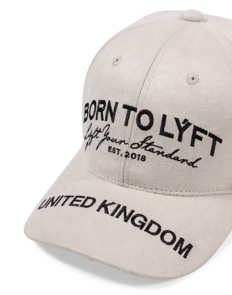 Born To LÝFT Suede Cap - Ivory