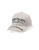 Born To LÝFT Suede Cap - Ivory