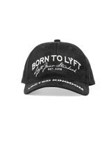 Born To LÝFT Suede Cap - Black