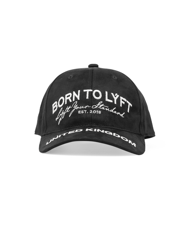 Born To LÝFT Suede Cap - Black