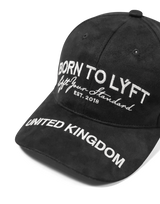 Born To LÝFT Suede Cap - Black