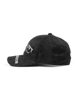 Born To LÝFT Suede Cap - Black