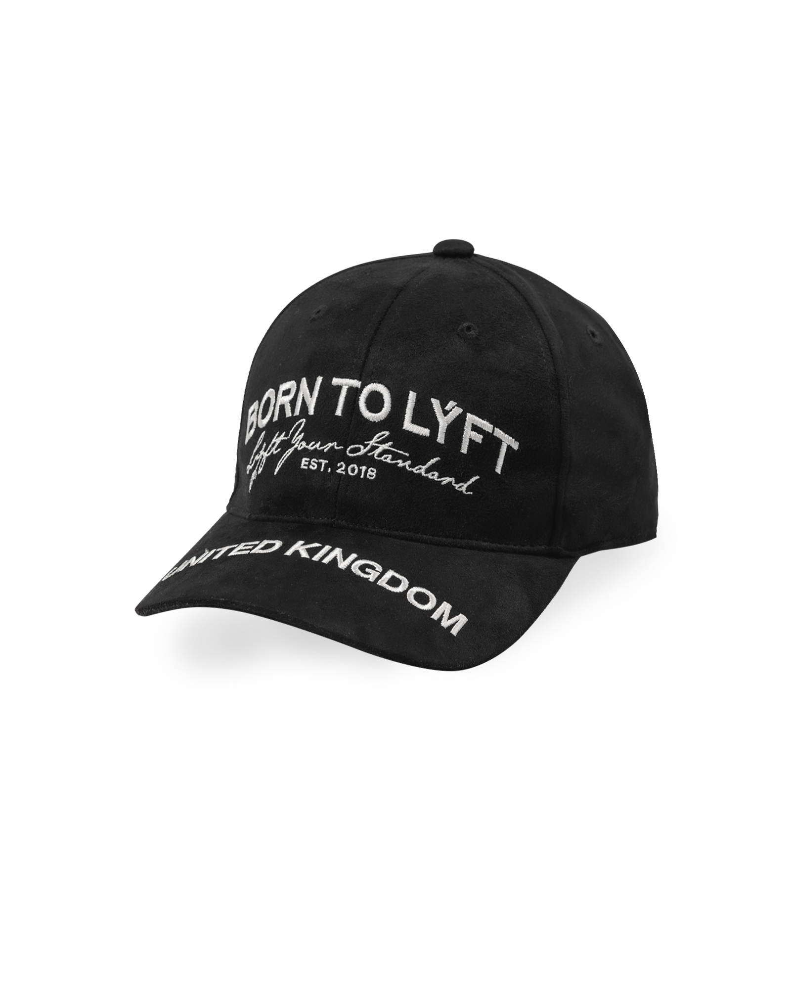 Born To LÝFT Suede Cap - Black