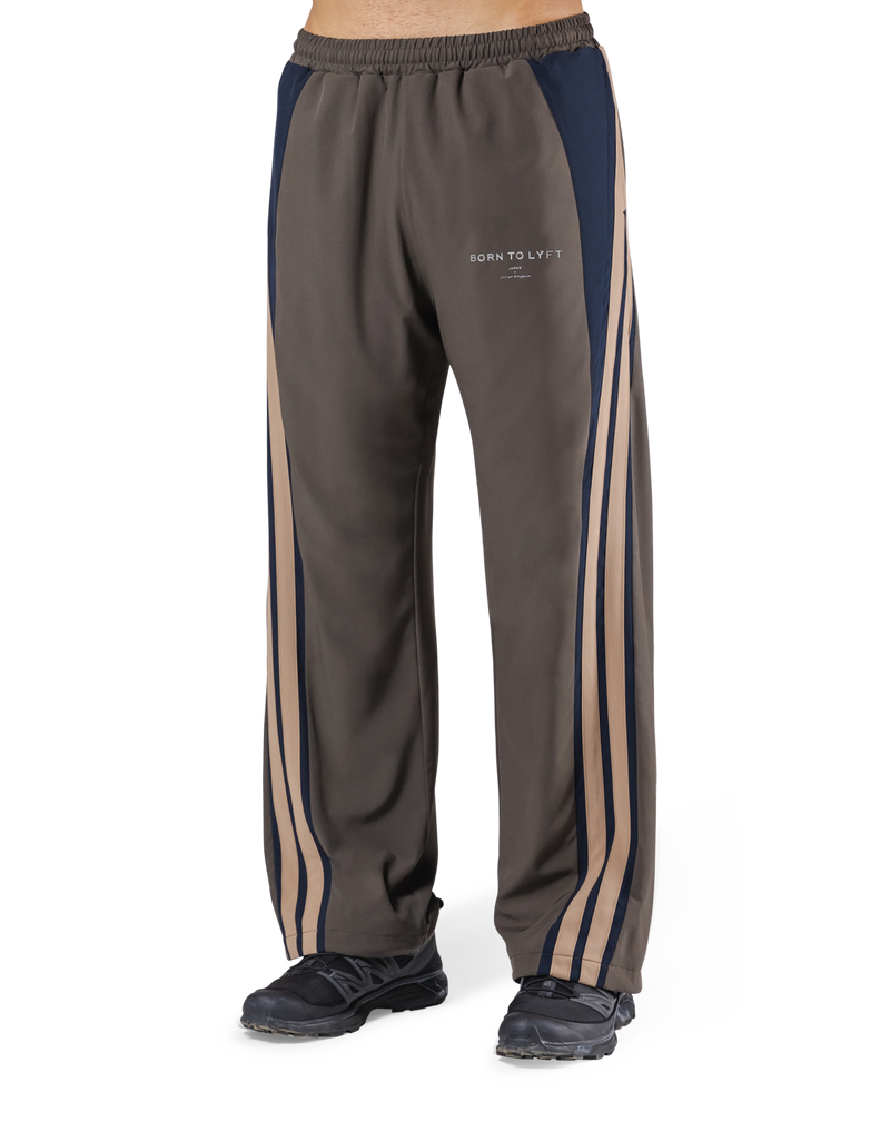 2Line Adjustable Wide Track Pants 2 - Brown