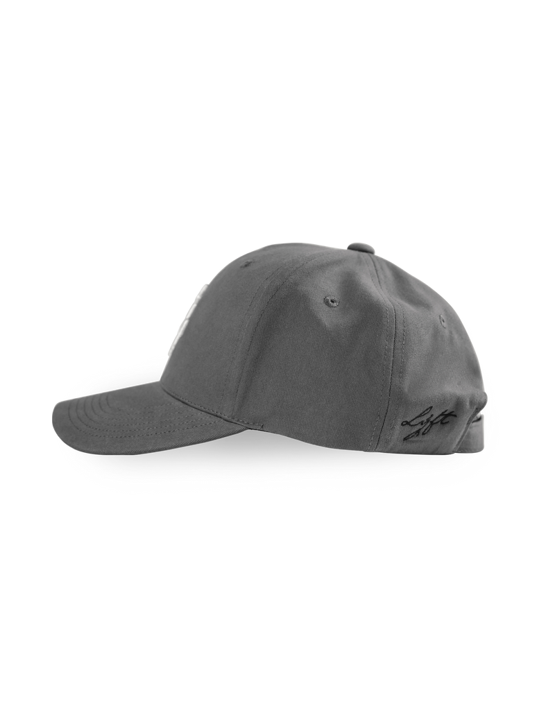 LÝ Logo Baseball Cap - D.Grey