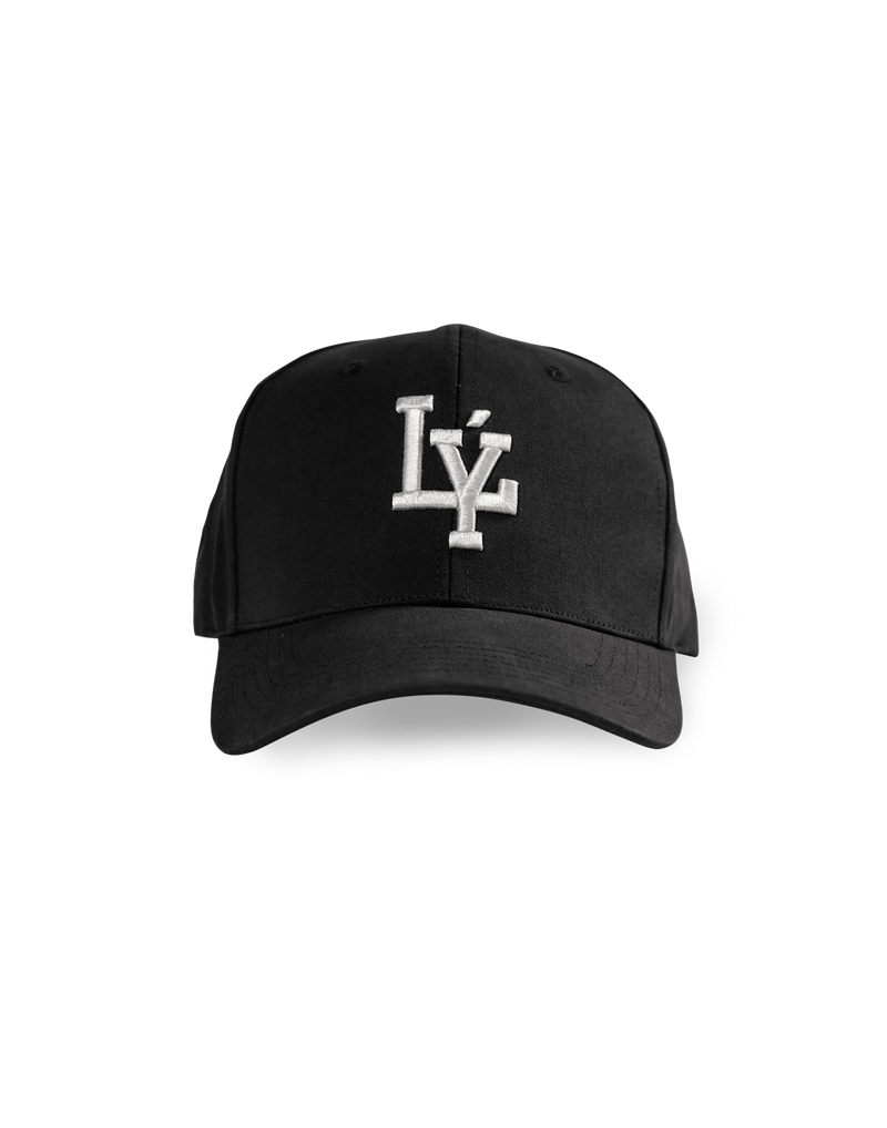 LÝ Logo Baseball Cap - Black