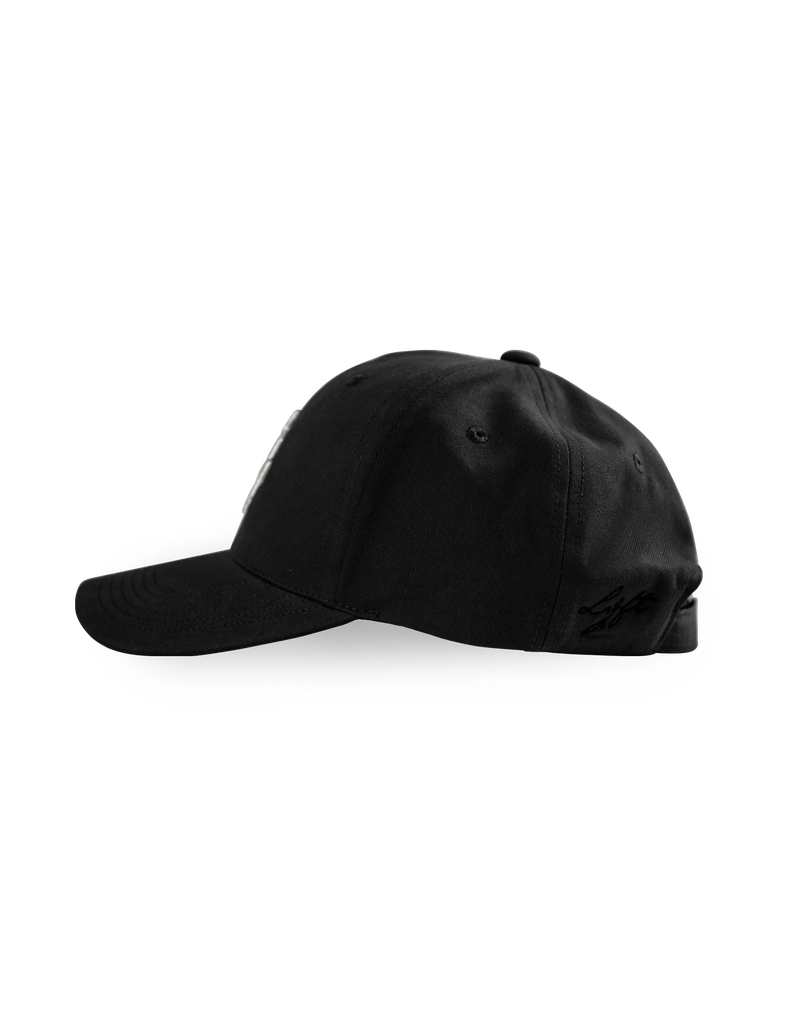 LÝ Logo Baseball Cap - Black