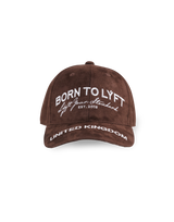 Born To LÝFT Suede Cap - Brown