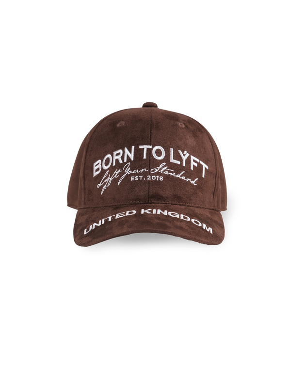 Born To LÝFT Suede Cap - Brown