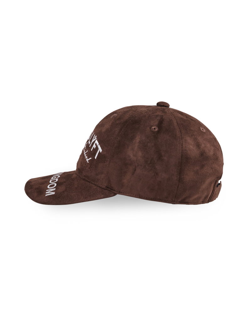 Born To LÝFT Suede Cap - Brown