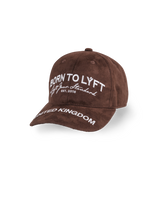 Born To LÝFT Suede Cap - Brown