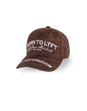 Born To LÝFT Suede Cap - Brown