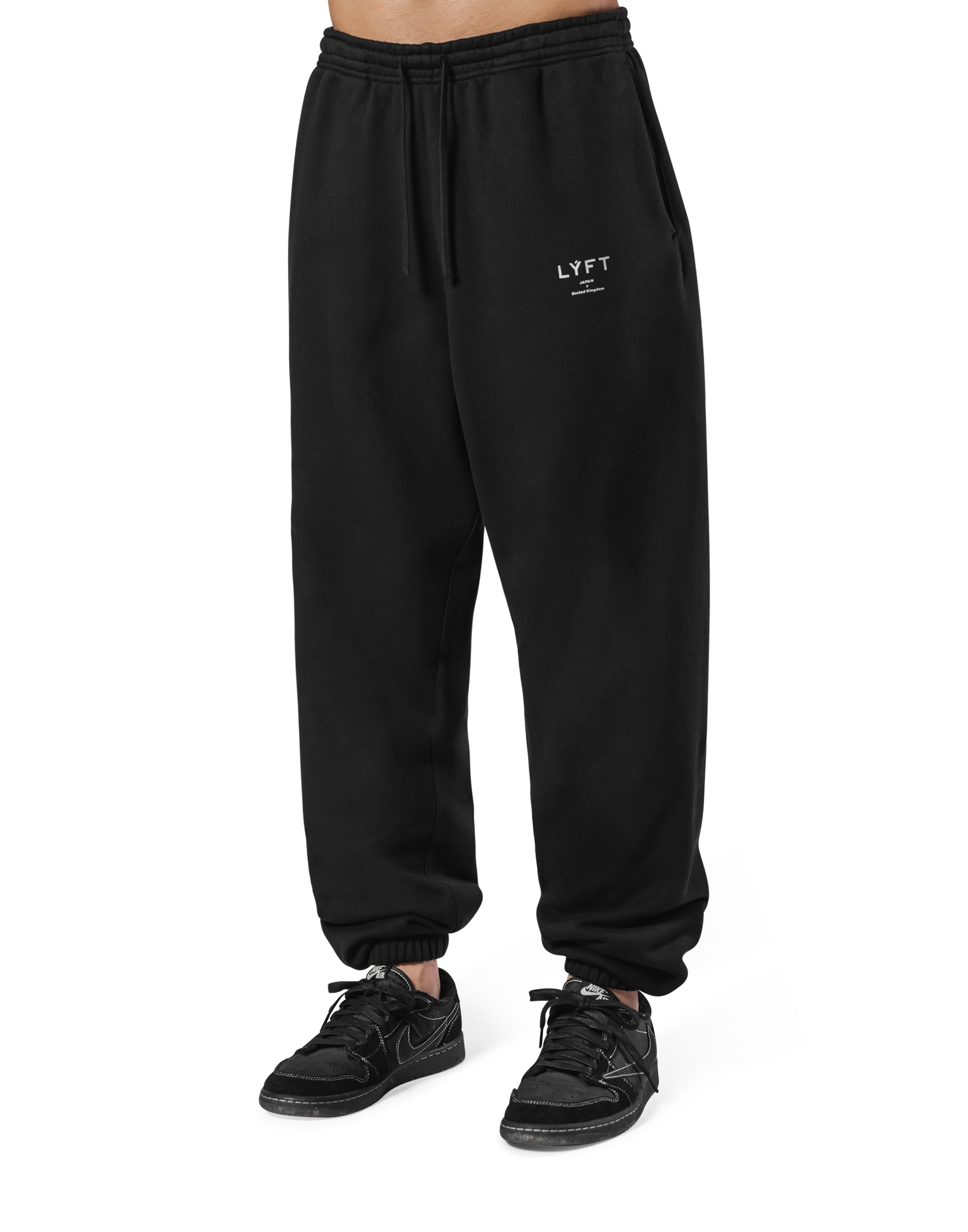 Relax Fit Sweat Pants - Black – LÝFT