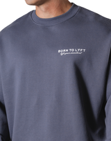 The Identity Crewneck Sweat - Navy