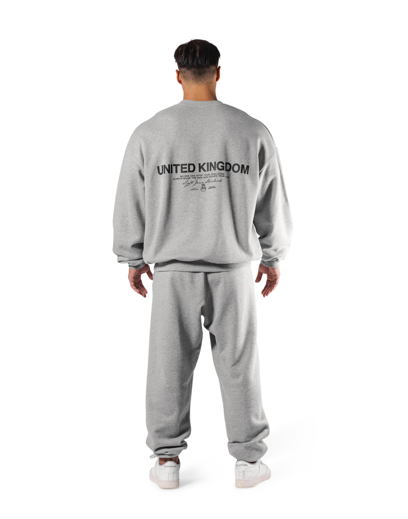 Relax Fit Sweat Pants - Grey