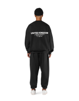 Relax Fit Sweat Pants - Black