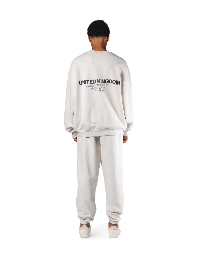 Relax Fit Sweat Pants - Ivory