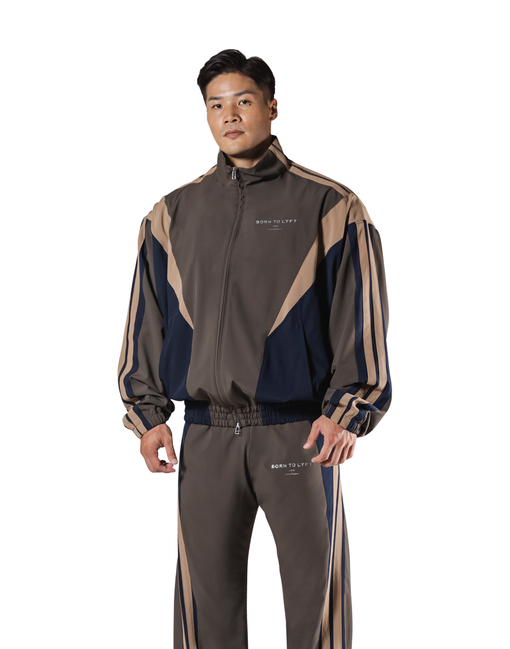 LYFT 2LINE OVERSIZE TRACK JACKET上衣のみ LYFT 2LINE OVERSIZE TRACK JACKET上衣のみ