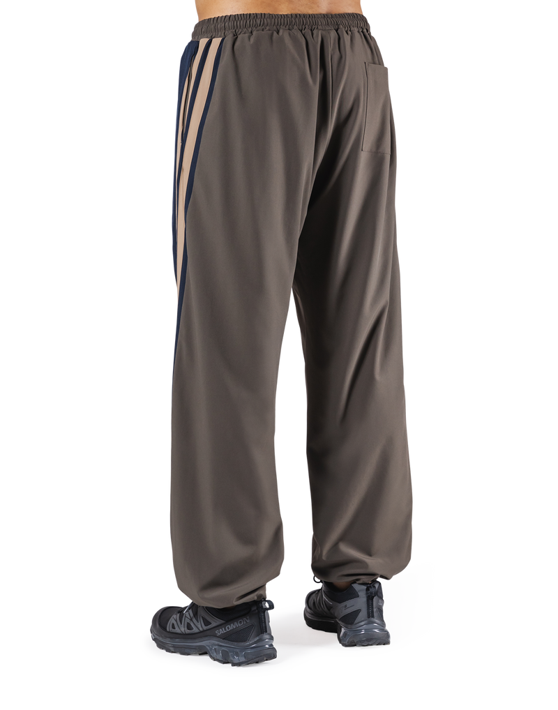 2Line Adjustable Wide Track Pants 2 - Brown