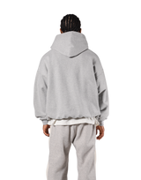 Pile Wappen Oversize Hoodie - Grey