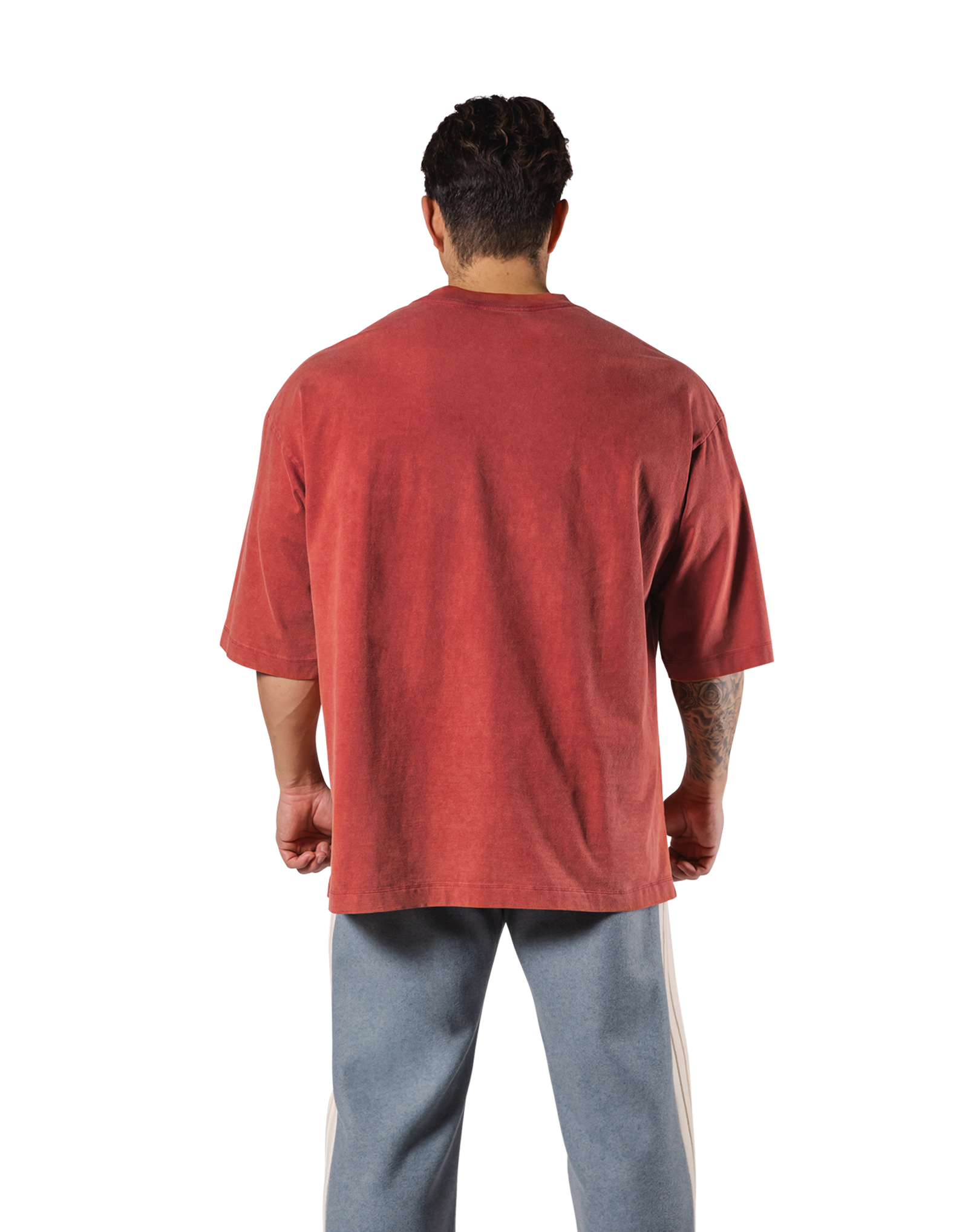 Legend Graphic Vintage Extra Big T-Shirt - Red – LÝFT