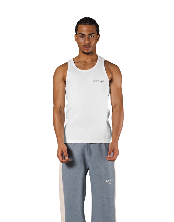 Original Ribbed Tanktop - White