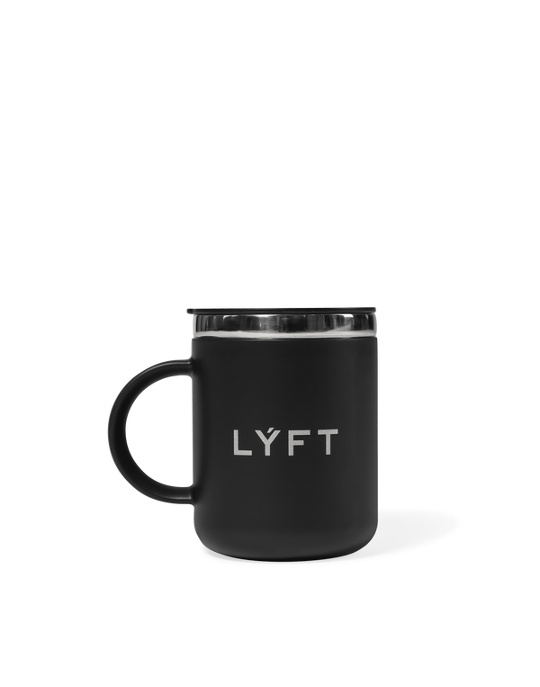 LÝFT × Hydro Flask 12 oz Closeable Coffee Mug