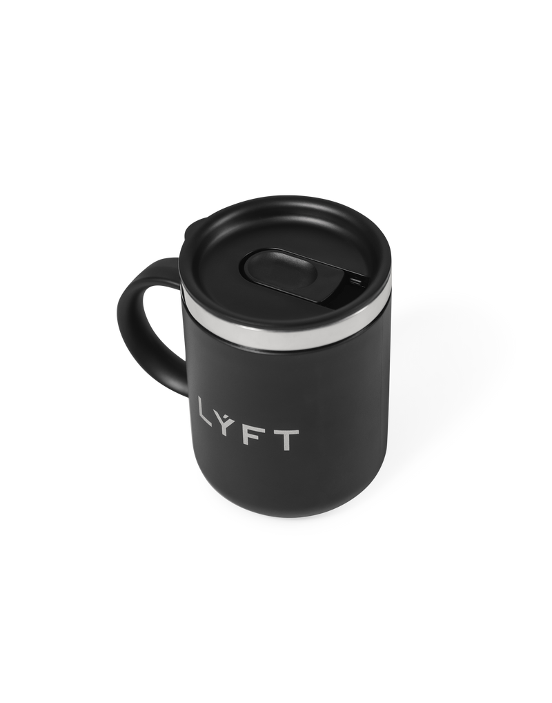 LÝFT × Hydro Flask 12 oz Closeable Coffee Mug