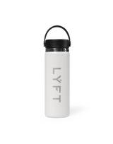 LÝFT × Hydro Flask Wide Mouth 20oz - White