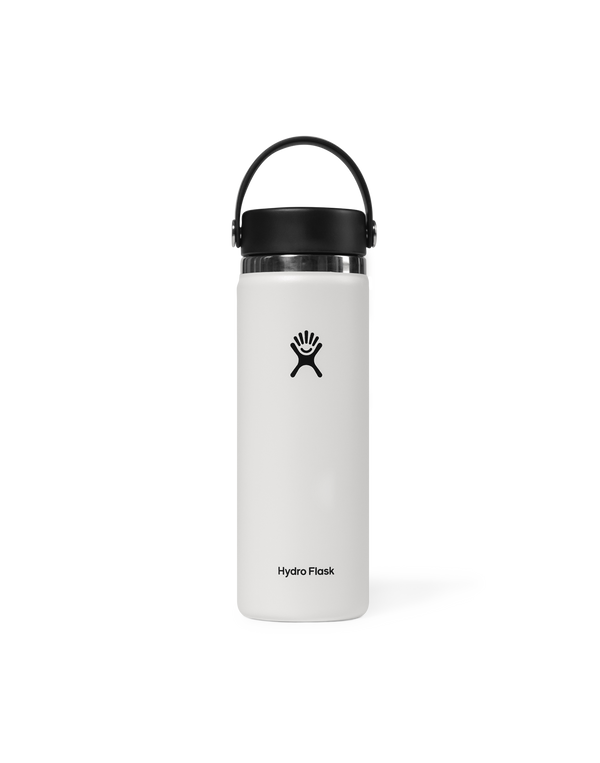 LÝFT × Hydro Flask Wide Mouth 20oz - White