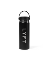 LÝFT × Hydro Flask Wide Mouth 20oz - Black