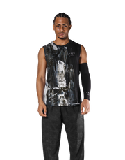 Stretch Loose Fit Tanktop - Paint