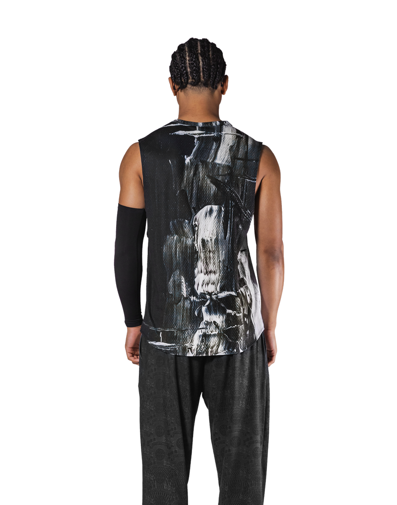 Stretch Loose Fit Tanktop - Paint