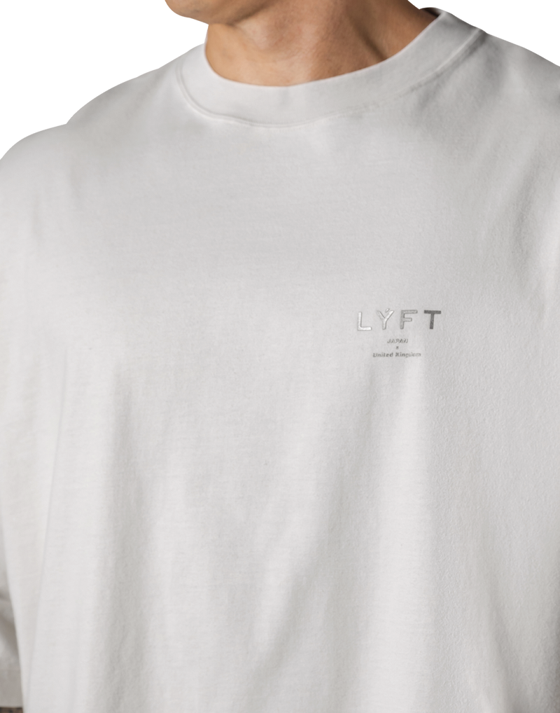 One Point Logo Vintage Extra Big T-Shirt - Ivory