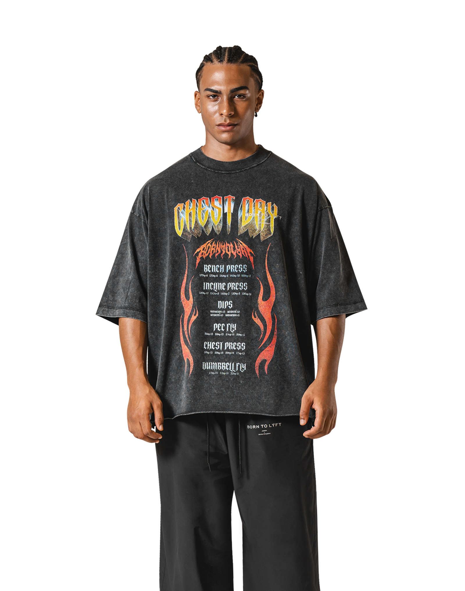 Chest Day Vintage Extra Big T-Shirt – LÝFT Chest Day Vintage Extra Big T-Shirt – LÝFT