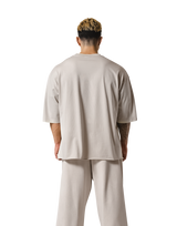 Chest Day Vintage Extra Big T-Shirt - Ivory